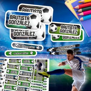 Futbol - Etiquetas Personalizadas