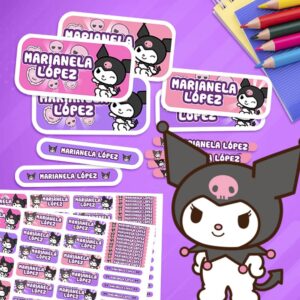 Kuromi - Etiquetas Personalizadas