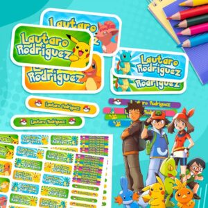 Pokemon - Etiquetas Personalizadas