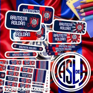 San Lorenzo - Etiquetas Personalizadas