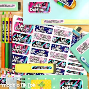 Tik Tok - Etiquetas Personalizadas