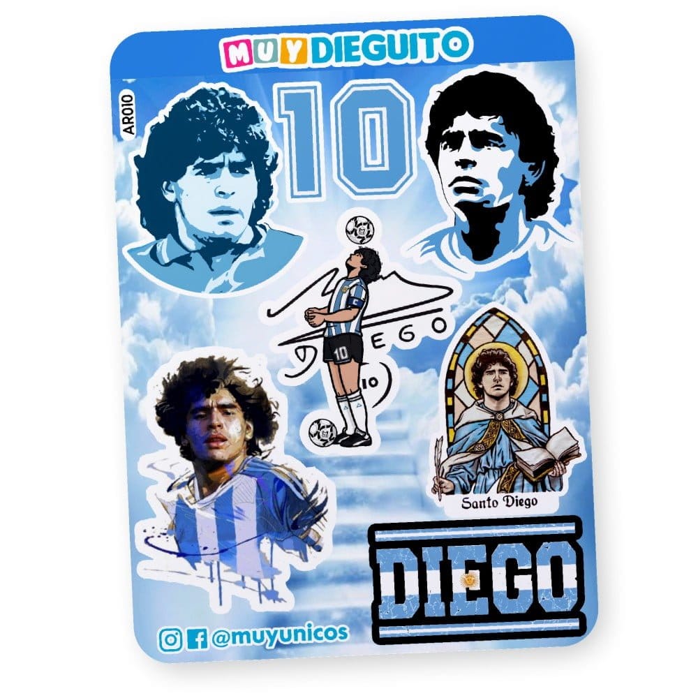 Dieguito – Planchas de Stickers